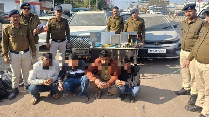मध्यप्रदेश पुलिस की बड़ी कार्रवाई