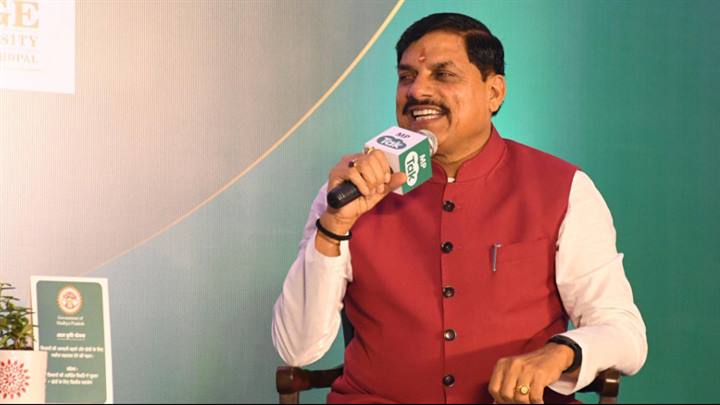 मुख्यमंत्री डॉ. मोहन यादव ने इंडिया टुडे मीडिया समूह के एम पी तक के कार्यक्रम बैठक में संवाद किया।