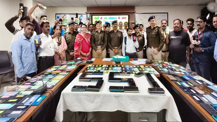 होली के पावन अवसर पर मध्यप्रदेश पुलिस की गुम/चोरी के मोबाइलों की बरामदगी के विरुद्ध प्रभावी कार्यवाही