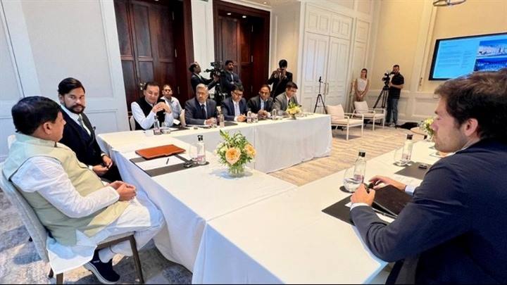 मुख्यमंत्री डॉ. यादव से पॉपुलस प्रतिनिधियों की भेंट