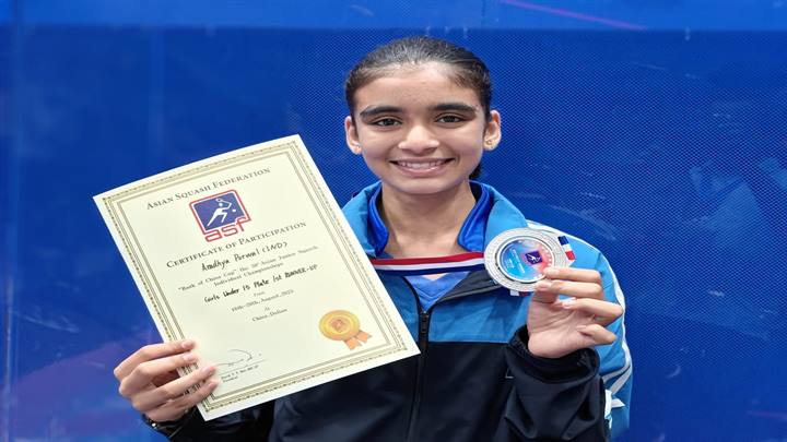 आराध्या पोरवाल ने जीती जूनियर नेशनल स्क्वैश चैंपियनशिप-2025